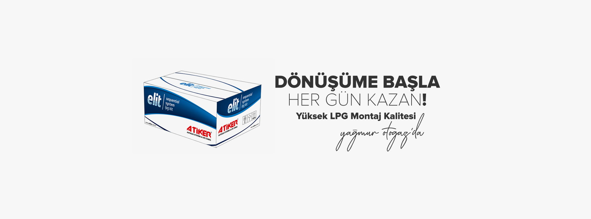 Atiker Elit Lpg Dönüşüm Kiti - Montaj & Bakım Yağmur Otogaz İzmir